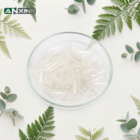 Produits alimentaires santé, capsules transparentes, capsules végétales, coques de capsules végétariennes vides, personnalisables
