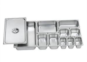 ที่ใส่อาหารสแตนเลส201แบบประหยัดสำหรับร้านอาหารภาชนะเก็บอาหารสำหรับร้านอาหารโรงแรม - Product Image 4