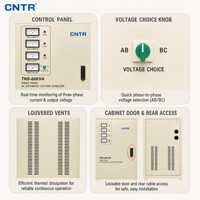 Stabilisateur de tension de type pointeur CNTR TNS 60KVA - Type servo triphasé 380V/400V/415V AVR pour la maison