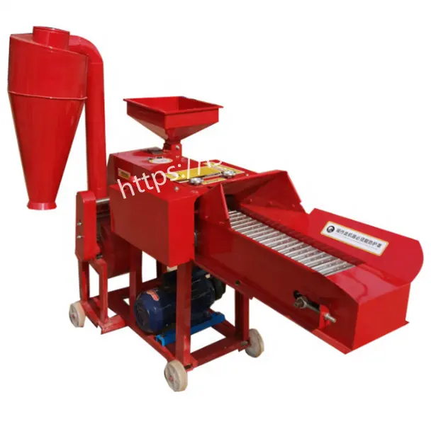 Grass cutting and silk kneading integrated machine, fully automatic wet and dry dual purpose cattle and sheep feed grinder, gras