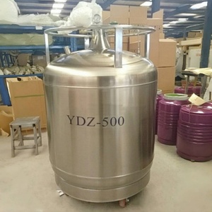 Tanque Criogénico de Nitrógeno Líquido de Alta Calidad YDZ-200 200L, Contenedor de Crioterapia Auto-pressurizado para Transferencia de Muestras Congeladas - Product Image 2