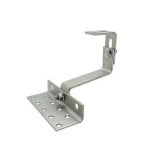 Crochet de support réglable en acier inoxydable sur le toit en tuiles Installation facile Réduire le matériel lâche Crochet de montage de toit solaire - Product Image 4