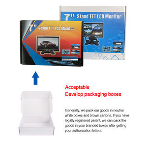 Vente en gros Moniteur de camion REXXIS Full View AHD de 7 pouces avec ligne de jauge arrière Caractéristiques de la caméra de recul étanche - Product Image 6