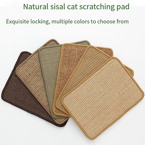 Hot Selling Durable Cat <b>Scratch</b> <b>Pad</b> Various Sizes Eco-Friendly Sisal Mat Simple Style Sofa Mat for Pets - Product Image 2