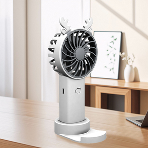 Bán Hot sạc di động cầm tay fan hâm mộ với cơ sở, 250mAh pin, 30 phút Thời gian chạy, 3 màu sắc tùy chọn cho nhà văn phòng du lịch - Product Image 3