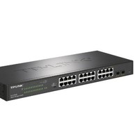 TP-Link TL-SH2226 Switch Administrado en la Nube con Enlace Ascendente de 10 Gigabits / 24 Puertos GE + 2 Puertos SFP, Sistema de Bajo Voltaje, Hecho en China