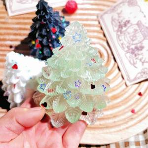 ของเล่นต้นคริสต์มาสใสลายธีมวันหยุดสำหรับใส่ในถุงของขวัญเด็ก ใช้สำหรับจัดแสดงในร้านค้า รางวัลในห้องเรียน และงานเฉลิมฉลองฤดูหนาว - Product Image 3