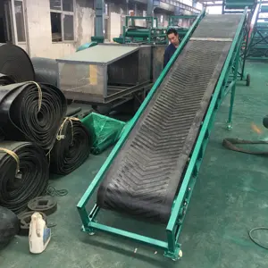 Pellet Fertilizer Loading Belt Conveyor Bagged Cement Loading Belt Conveyor