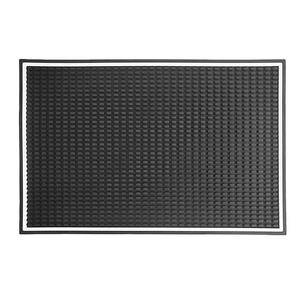 Home and Kitchen Gadget 2026 Black <strong>Mat</strong> Bar Accessories Coffee PVC <strong>Draining</strong> <strong>Board</strong> <strong>Mat</strong> - Product Image 4