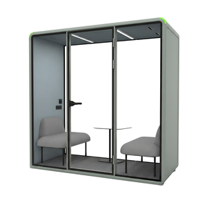 บูธเก็บเสียงสำหรับสำนักงานสถานีรถไฟ เหมาะสำหรับนักเดินทางมืออาชีพ - Product Image 2