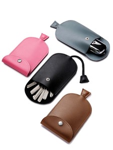 Porte-clés multifonction en nylon avec fermeture éclair, style extractible, mini organisateur de clés compact, grande capacité, étui pour clés de voiture - Product Image 5