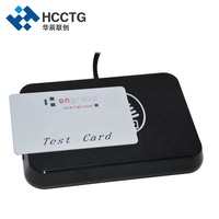 Nuevo lector de tarjetas inteligentes IC de escritorio de largo alcance EMV de 13,56 Mhz con puerto serie HD8N