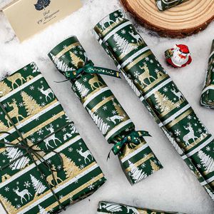 Green Christmas <b>Wrapping</b> <b>Paper</b> Roll 17 In X 33 Ft Double Sided Eco Friendly Gift Craft Packaging - Product Image 5