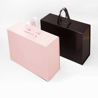 Boîte-cadeau en papier d'art écologique à motifs personnalisés Emballage de Noël biodégradable Boîte d'emballage en papier de poche stratifiée mate