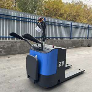 Zhongli Forklift listrik 2 Ton kapasitas beban ritel alat tulis mengemudi hidrolik pengangkat penumpuk palet bongkar muat - Product Image 2