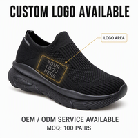 Chaussures de marche pour femmes, légères, respirantes, antidérapantes, en mesh, confortables, style décontracté, vente en gros