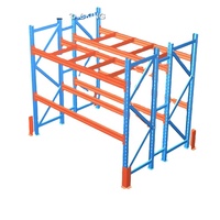 Accessoires en option : Poutre d'escalier en acier pour rayonnage à palettes en forme de goutte d'eau - Stockage en entrepôt, protection anticorrosion par peinture poudrée