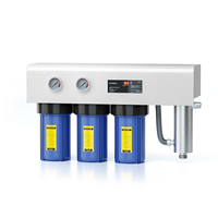 Filtration à trois étages plus protection UV système de filtration d'eau pour toute la maison