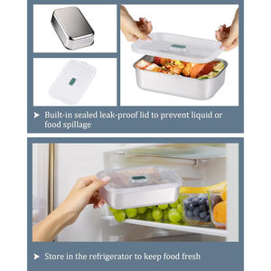 Offre Spéciale <span class=keywords><strong>Amazon</strong></span>, Boîte Repas Chauffante Électrique Portable en Acier Inoxydable, Réchauffe-Plat pour Voiture et Maison, Vente en <span class=keywords><strong>Gros</strong></span> - Product Image 2