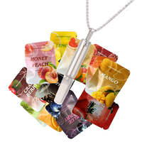 Bâtonnet anti-tabac sans fumée, sans nicotine, soulagement de l'anxiété, aromathérapie, inhalateur d'huiles essentielles, collier de respiration, bijoux