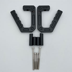 Juego de 2 Manijas Delanteras de Aleación de Aluminio para Jeep Wrangler JK 2007-2018 - Product Image 4