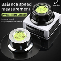 Pince de poids en aluminium, accessoire de lecteur de platine Audio, stabilisateur de disque en vinyle, stabilisateur de disque Hifi Lp