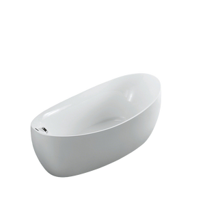 Baignoire Balnéo Ovale d'Intérieur Design Moderne Autoportante Idéale pour Hôtels Plusieurs Couleurs Disponibles - Product Image 1