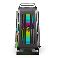 Coque d'ordinateur SOEYI V2, couleur blanche, atx Power Supply, Matx/ ITX Gaming