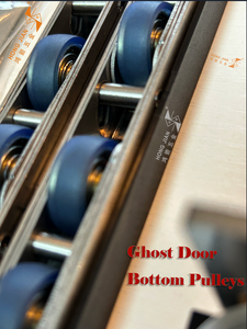 Système coulissant pour <span class=keywords><strong>porte</strong></span> fantôme en alliage d'aluminium, design moderne, quincaillerie magique pour <span class=keywords><strong>porte</strong></span> <span class=keywords><strong>coulissante</strong></span>, accessoires pour cerfs-volants - Product Image 4