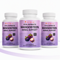 Complément alimentaire à base de mangoustan, extrait lyophilisé pour la protection antioxydante et le soutien immunitaire, 120 capsules