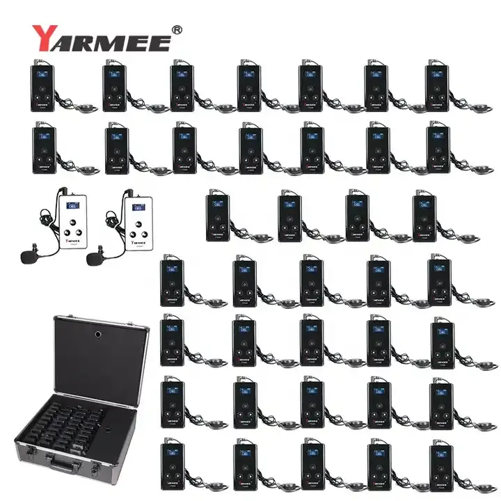 YARMEE профессиональная система цифрового гида Беспроводная мини-автобусная аудиогид система для системы синхронного перевода