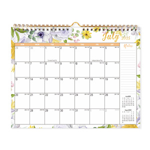 2026 Custom Pattern Countdown Calendar Planner Hanging Month Planning Printing Calendar <b>Clock</b> Function English <b>Wall</b> Calendar - Product Image 6