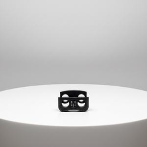 2穴バレルプロ仕様プラスチック製伸縮性バンジーランヤードロープアクセサリーABSストッパーバックルコードロック長方形ビーン型トグル - Product Image 2