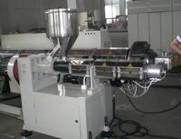 Meilleur prix d'usine ligne de Machine de production de persiennes de panneau de charbon de bois PS noyau de boîte de vitesses de moteur de conception à vis unique pour profil de feuille
