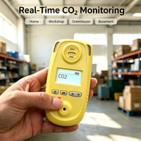 Moniteur de qualité de l'air au design compact, prix d'usine, avec capteur NDIR CO2 haute précision, détecteur de CO2 5000ppm