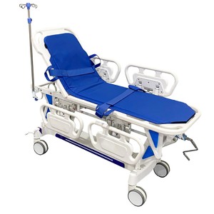 Cama de Transporte para Pacientes Kerry de Acero Inoxidable KR005 para Uso Hospitalario - Product Image 3
