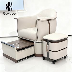 Manufacturer Luxury Custom Design Pipeless Pedicure Chairs With Adjustment <b>Sofa</b> Foot Spa Chair for Nail Salon - Product Image 5