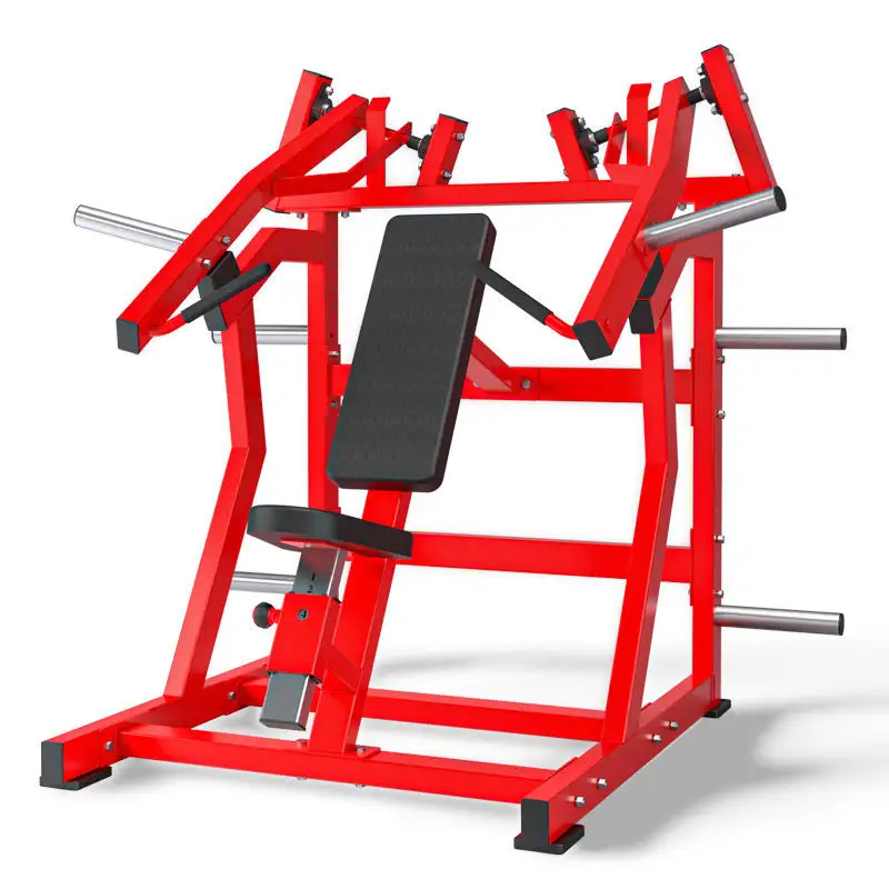 Máquina de prensa de pecho inclinada para equipos de gimnasio comercial