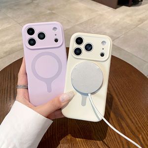 Funda Magnética de Silicona Líquida de Colores para iPhone 17 Pro Max 16 Pro, Funda Suave y Colorida para iPhone 17 - Product Image 5