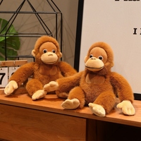 Produit transfrontalier populaire : Jouet unisexe en coton personnalisable de la marque Monkey Factory avec rembourrage en coton PP
