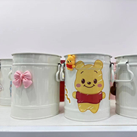 Corbeille de bureau en fer pour rangement, pot de fleurs, poubelle, porte-crayons, porte-marqueurs et poubelle à maquillage