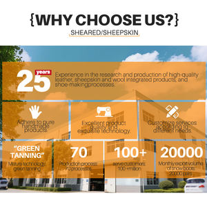 حذاء برقبة شتوي ناعم للنساء من الصوف الناعم الأصلي السميك للمشي لمسافات طويلة كاجوال بنعل من الفرو للنساء أحذية شتوية مخصصة للنساء - Product Image 4