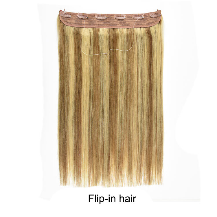 Flip hair