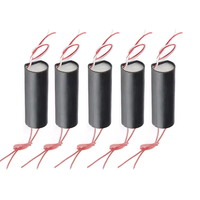 Générateur haute tension pour gants à choc électrique DC 3V-6V 400kV 400000V Module d'alimentation à augmentation de tension Forme de bobine Plastique 50Hz/60Hz