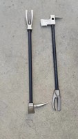 Barre de levier de sauvetage incendie robuste, outil multifonctionnel d'entrée et de démolition Halligan