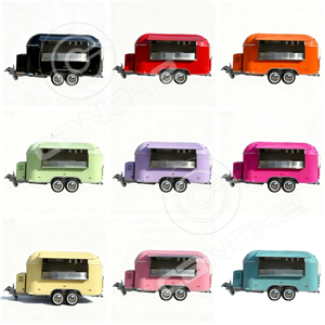 Remolque de aperitivos móvil popular 2025 Comentarios de los clientes Burger Shawarm Food Truck - Product Image 6