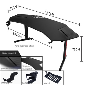 <span class=keywords><strong>Escritorio</strong></span> Grande para Computadora de Esquina, <span class=keywords><strong>Escritorio</strong></span> para Juegos, para PC, Ajustable, Grande, Económico, Fabricante de Escritorios para Juegos Personalizados - Product Image 4