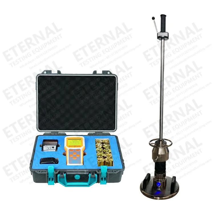 LWD Light weight deflectometer for soil plate testing Price