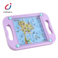 Bé Cổ Điển Giáo Dục Cầm Tay Hạt Cân Bằng Trò Chơi Kid Ball Mê Cung Đồ Chơi Cán Bóng Bảng Cân Bằng Đậu Trò Chơi Đồ Chơi