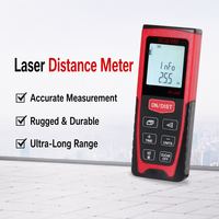 Télémètre laser série SOUTH PD, 60 m, étanche IP54, pour intérieur/extérieur, travaux de topographie et de construction